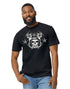 Biker T-Shirt Vintage Motorcycle Classic Bike Custom Chopper Piston Skull